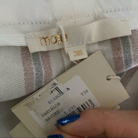 MAJE [NWT] “Pomala” Woven Wide-Leg Trouser - Picture 7 of 7